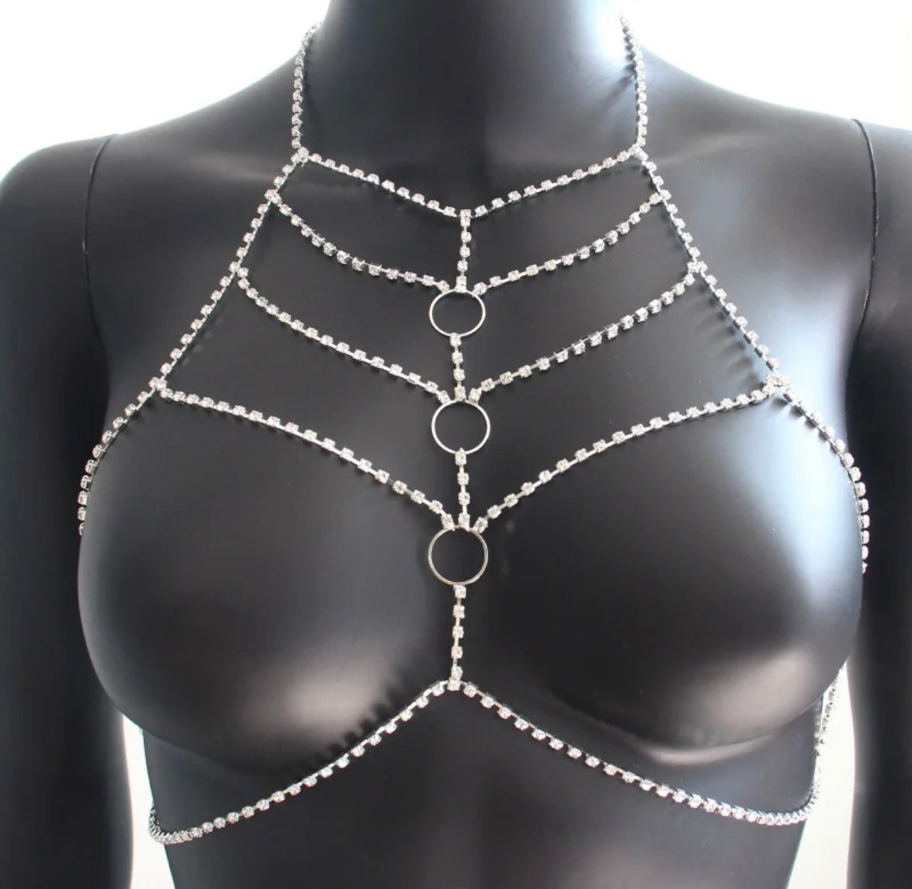 Rhinestone Halter Top