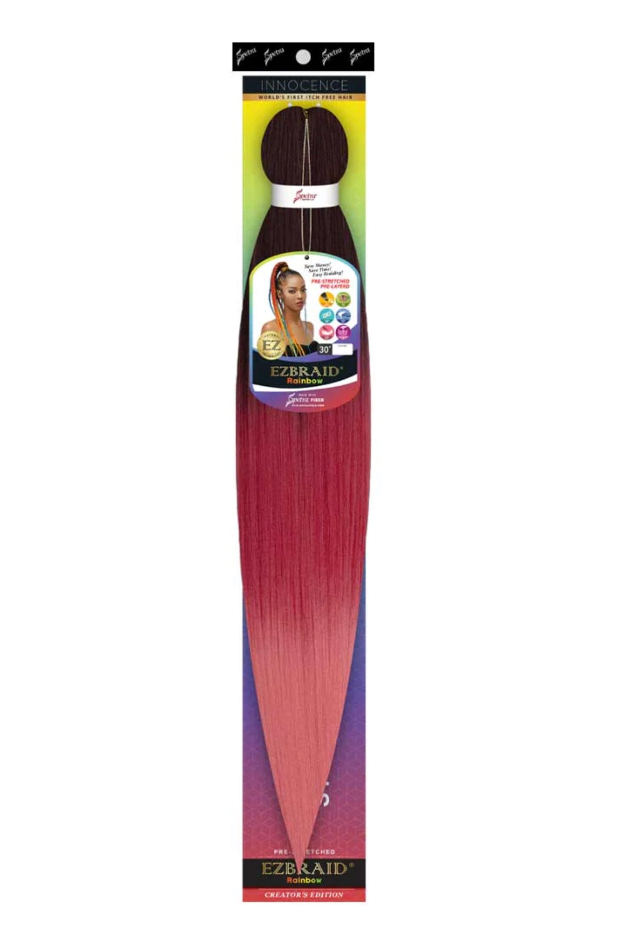 Colorful Pre-stretched Braiding Hair 30"