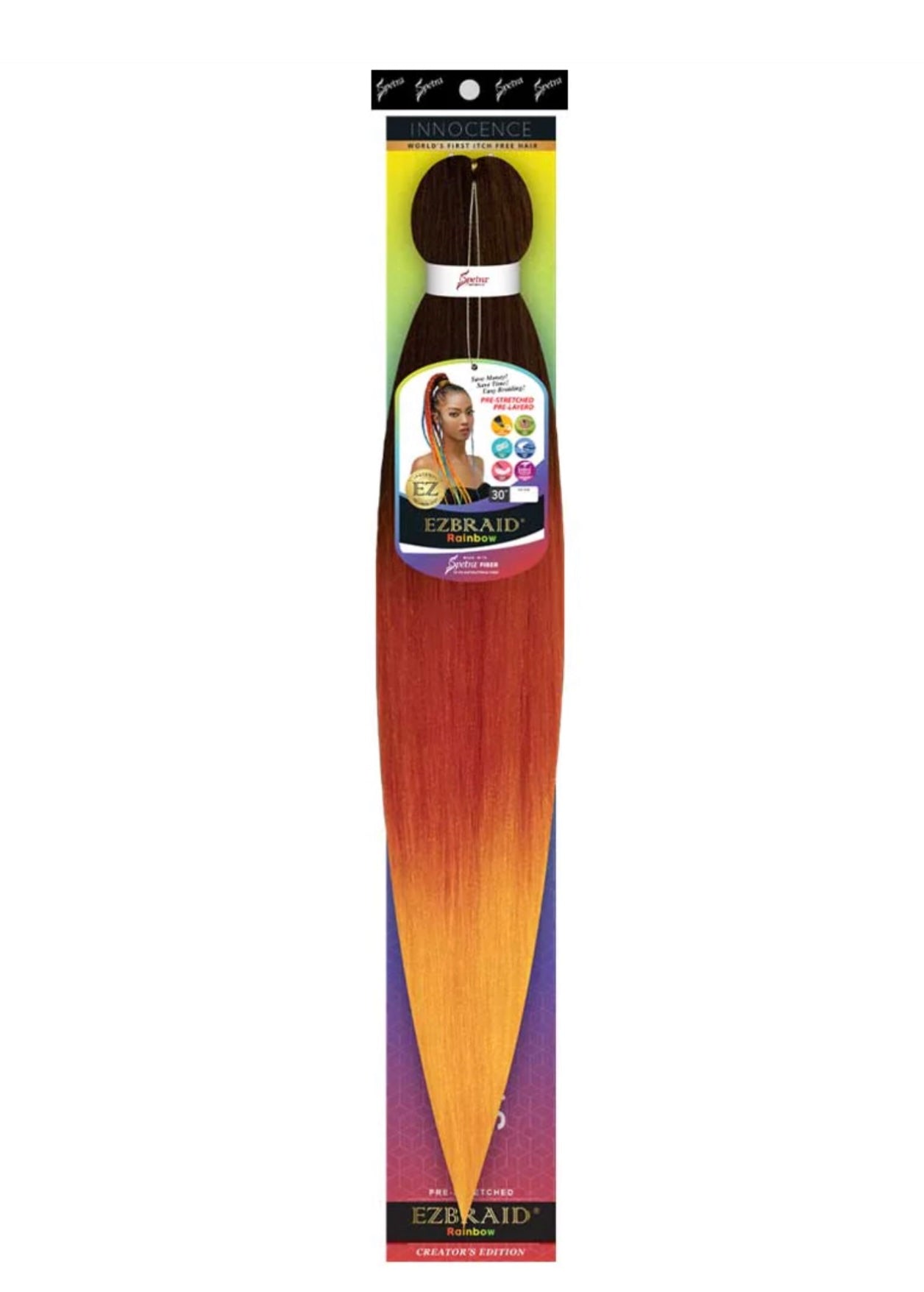 Colorful Pre-stretched Braiding Hair 30"