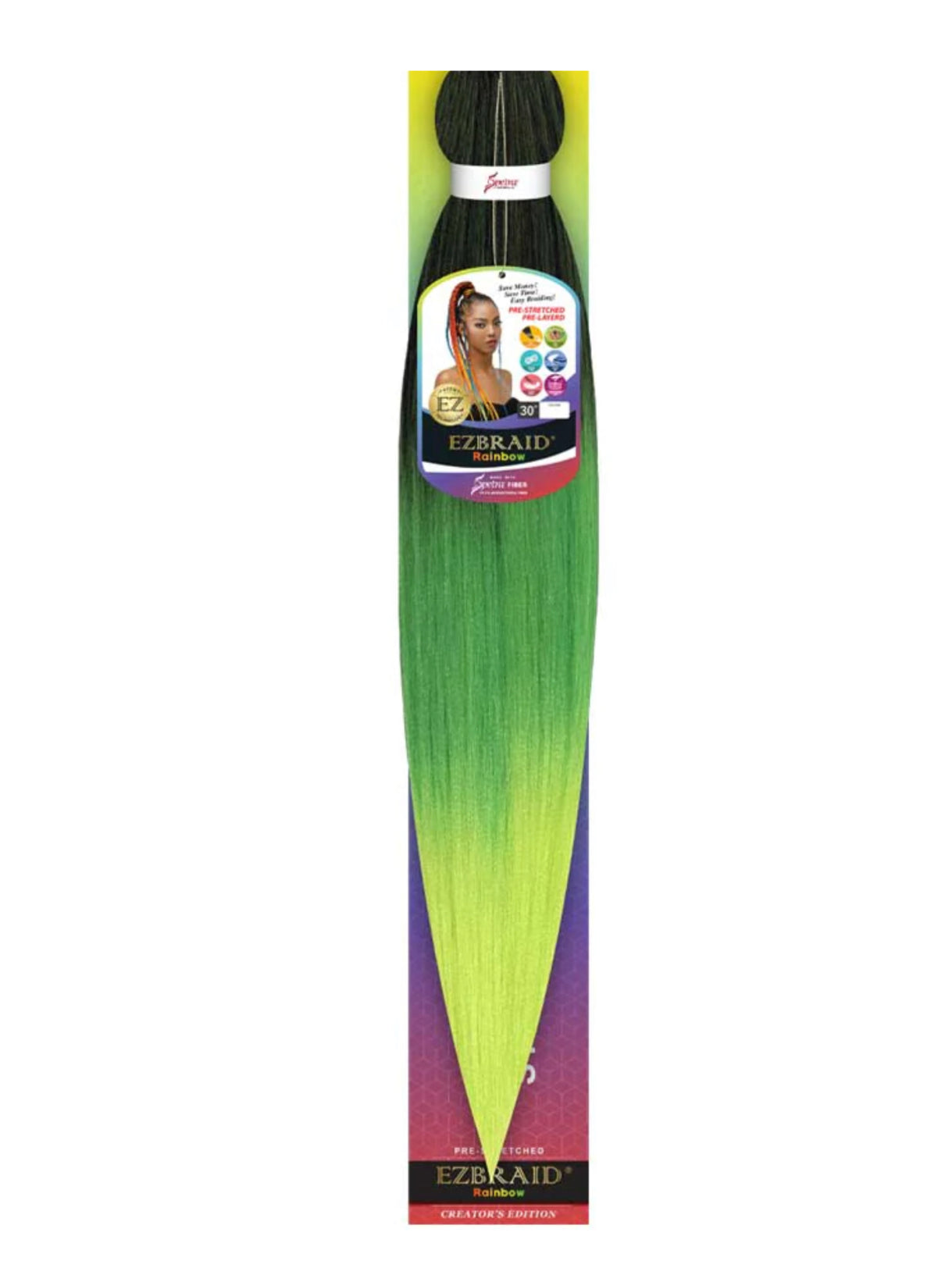 Colorful Pre-stretched Braiding Hair 30"