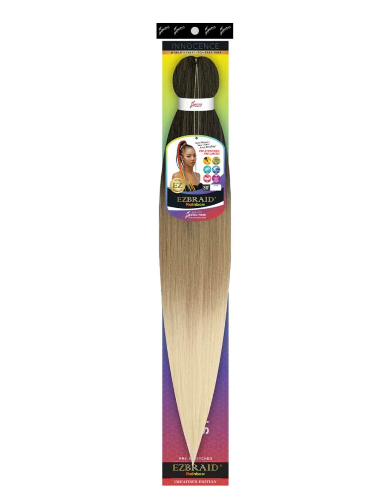 Colorful Pre-stretched Braiding Hair 30"